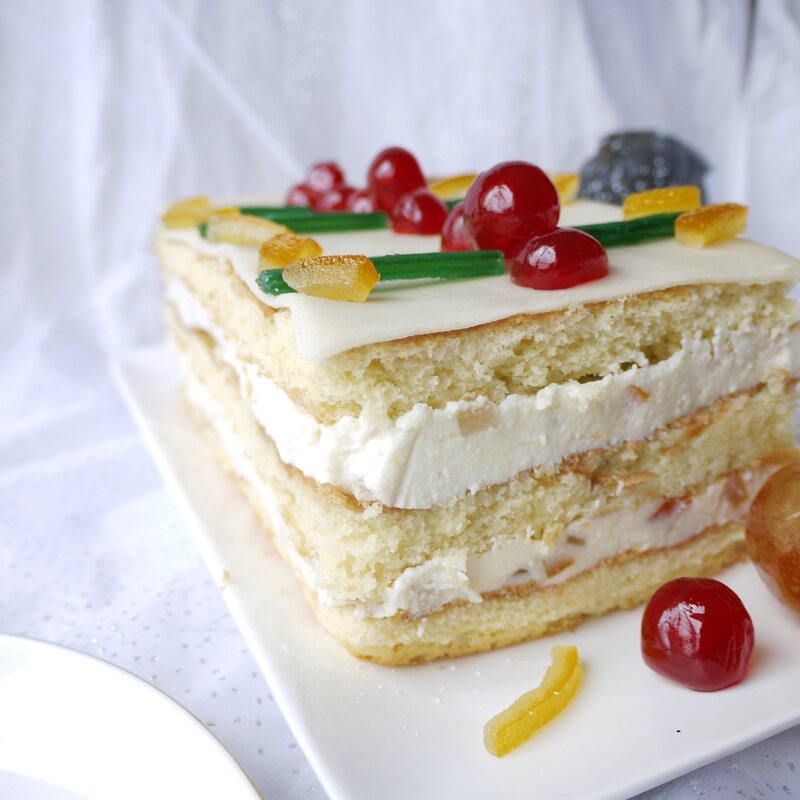 Bûche comme une cassata siciliana