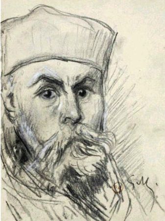 Autoportrait Gustave Moreau age