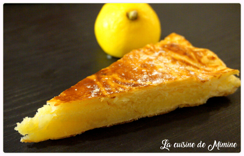 Galette des rois maison extra à la crème d'amande - La cuisine de Mimine