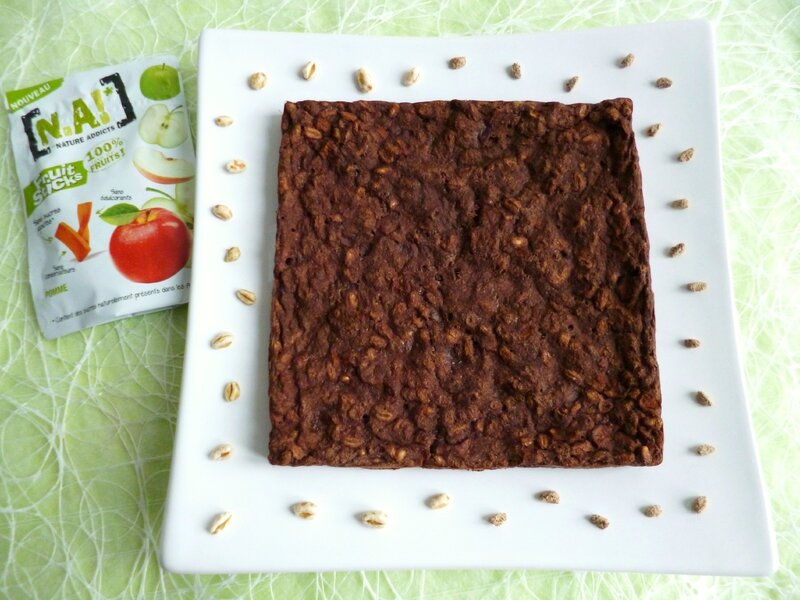 Gateau Chocolate Aux Pommes Avec Ble Complet Souffle Cereales Au Son De Ble Et Psyllium Sans Oeufs Ni Beurre Ni Sucre Ajoute Mes Gourmandises Dietetiques