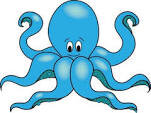 Risultati immagini per octopus free clipart