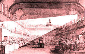 Le 17 février 1791 à Mamers : enregistrement d’un rapport de l’assemblée destiné à la ville de Mamers.