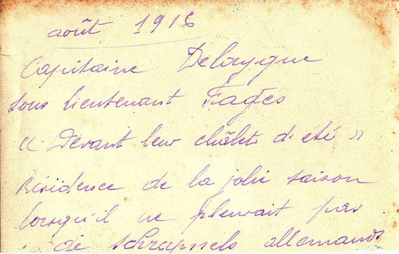 Les Eparges (Meuse), août 1916 anotation