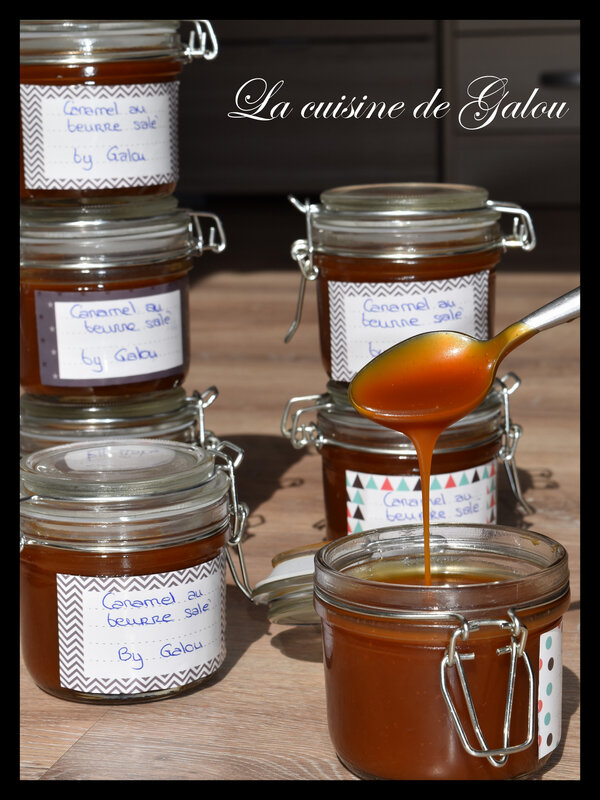 CARAMEL AU BEURRE SALE MAISON La cuisine de Galou