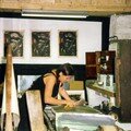 Brigitte Kühlewind Brennenstuhl, atelier de lithographie, 1999