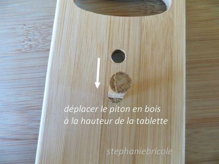 diy récup - porte planches à découper en bambou 3