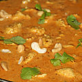 Poulet korma