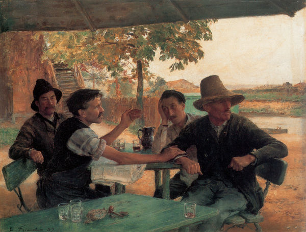 Friant_La_Discussion_politique