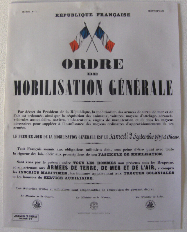 Mobilisation 1939