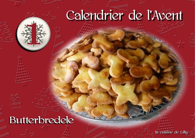 Calendrier de l'Avent - La cuisine de Lilly