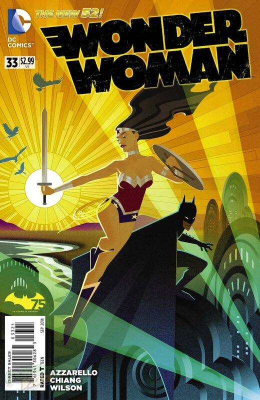 wonder woman 33 batman 75 years variant