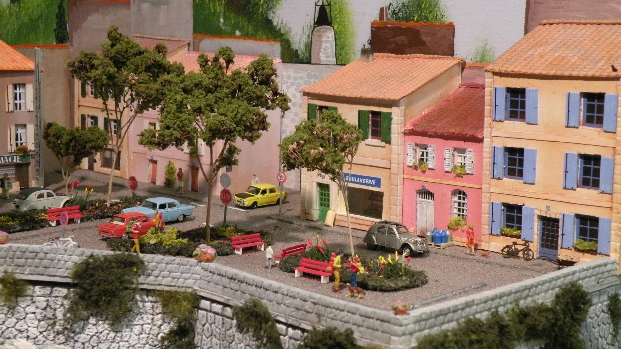 Place du village - Le blog de Phil, réseau train miniature HO