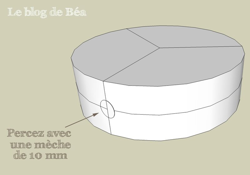 DIY lampadaire trépied en bois de palette