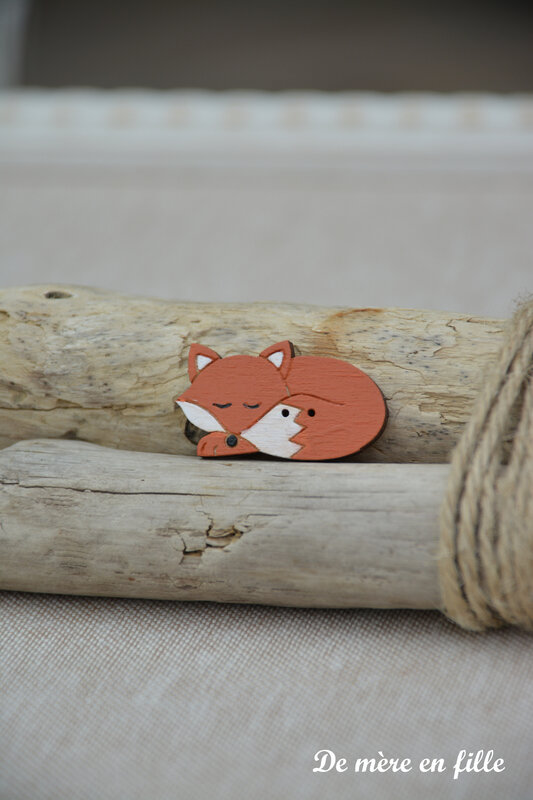 renard couché