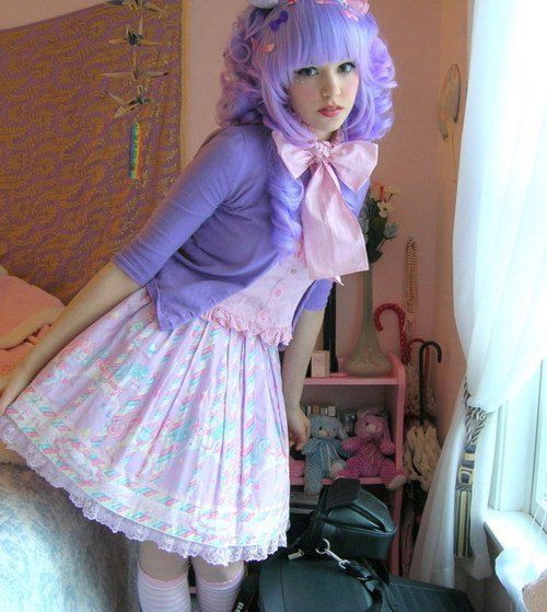 Voici Une Fille Sweet Lolita Les Styles Japonais Et Les Manga