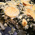 Gratin de blettes au fromage de chèvre