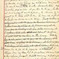 Marcel proust (1871-1922). manuscrit autographe