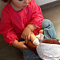 Blouse batiste framboise