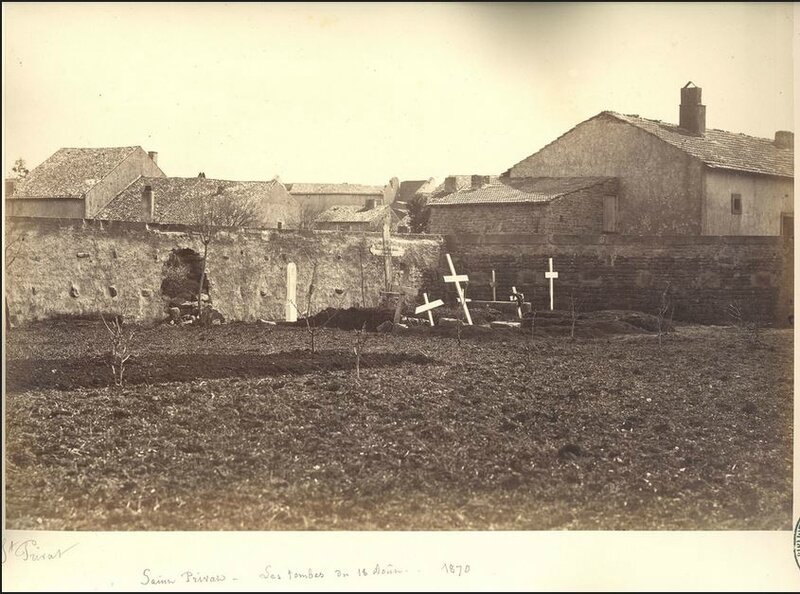 saint-Privat, les tombes du 18 août (Malardot)