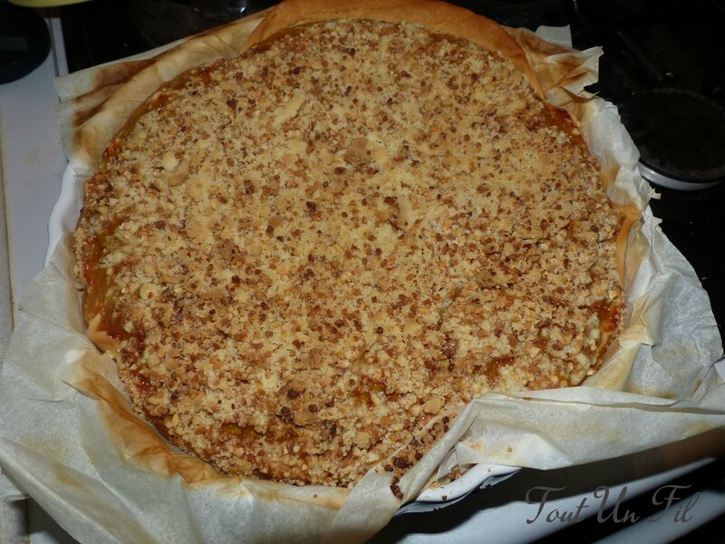 04 Tarte crumble à la Citrouille Tout Un Fil