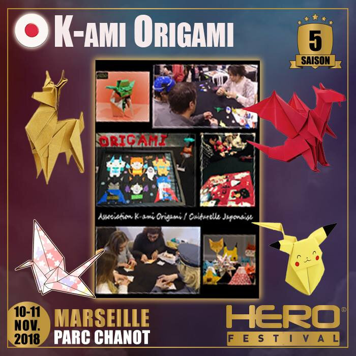 atelier origami hero festival marseille 2018