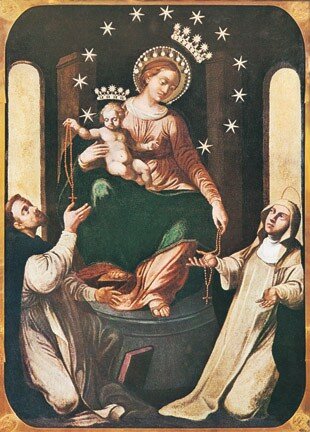 La Reine du Rosaire de Pompéi