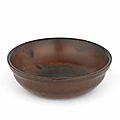 A very rare rhinoceros horn saucer-dish, 17th-18th century