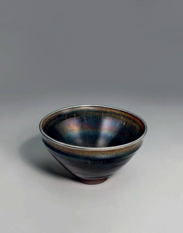 A Jian ‘hare's fur’ tea bowl, Southern Song dynasty (AD 1127-1279)