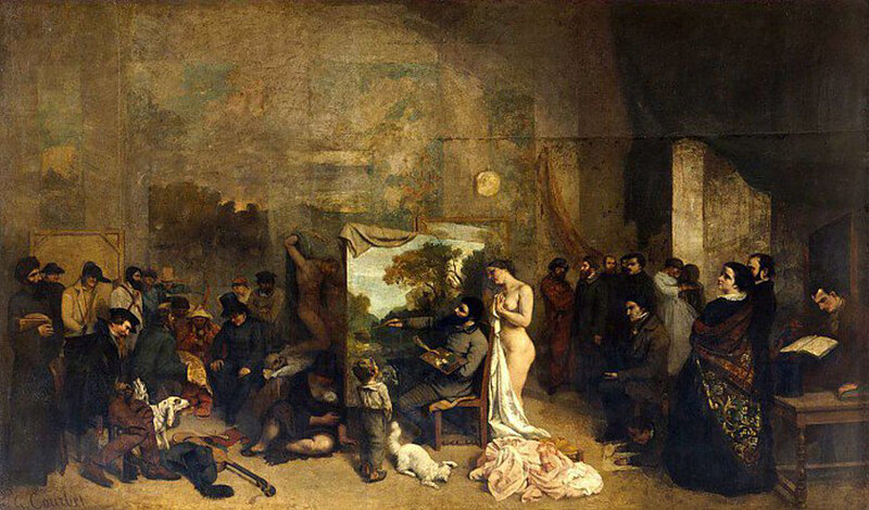 1855, L'atelier du peintre