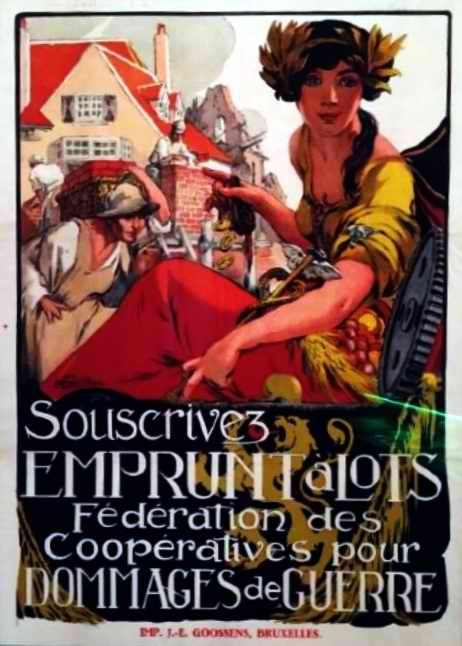 Affiche emprunt belge