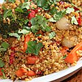 Poelee de boulg(h)our aux legumes
