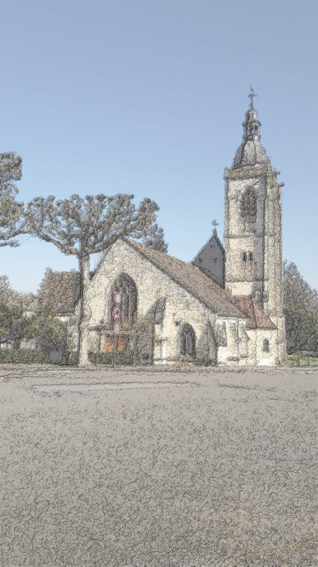 Le 13 avril 1795 à Nogent-le-Républicain : Remonte de la cloche de l’église Saint Hilaire. 