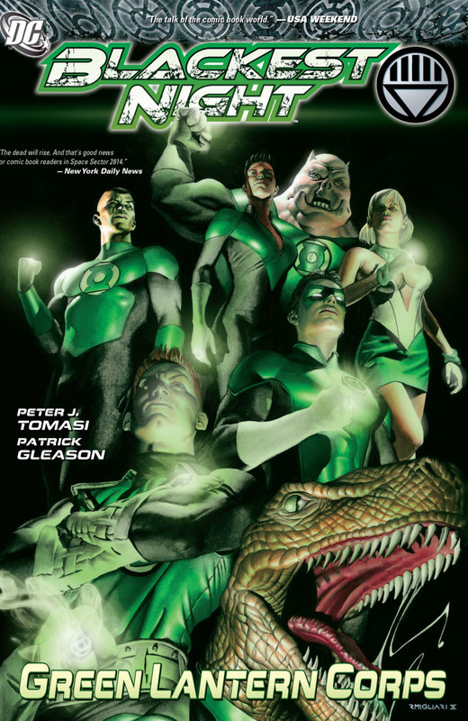blackest night green lantern corps TPB
