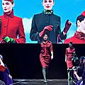 Le défilé des nouveaux uniformes alitalia en video