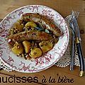Saucisses bretonnes à la mode teutonne