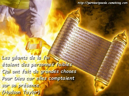 Geants De La Foi Faiblesse Presence De Dieu Hudson Taylor Citation Vois Et Viens