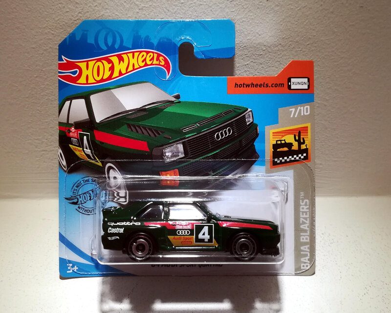 Audi Sport Quattro de 1984 (Hotwheels)
