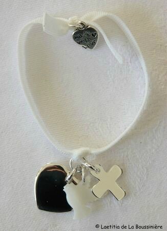 Bracelet Sainte Trinité (sur ruban élastique)