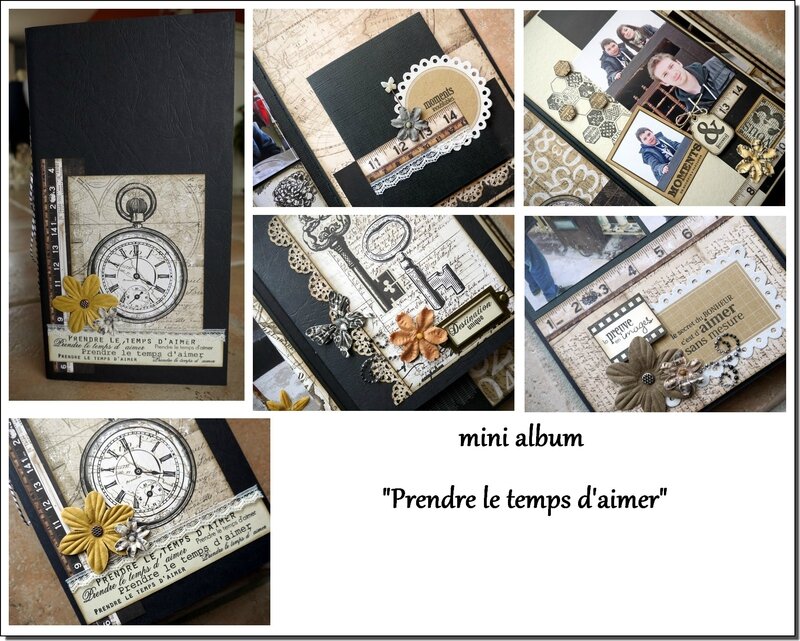 visuel mini album PRENDRE LE TEMPS D'AIMER