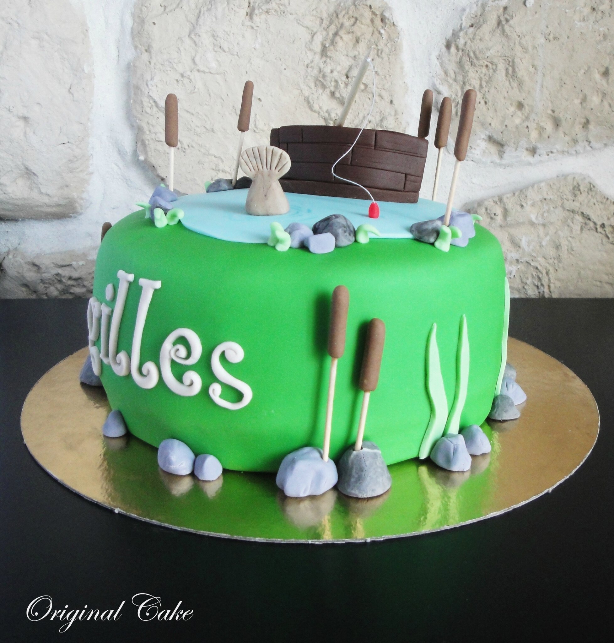 Gateau Theme Peche Original Cake