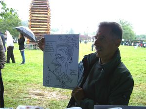 Caricature en direct BOURSIER 4