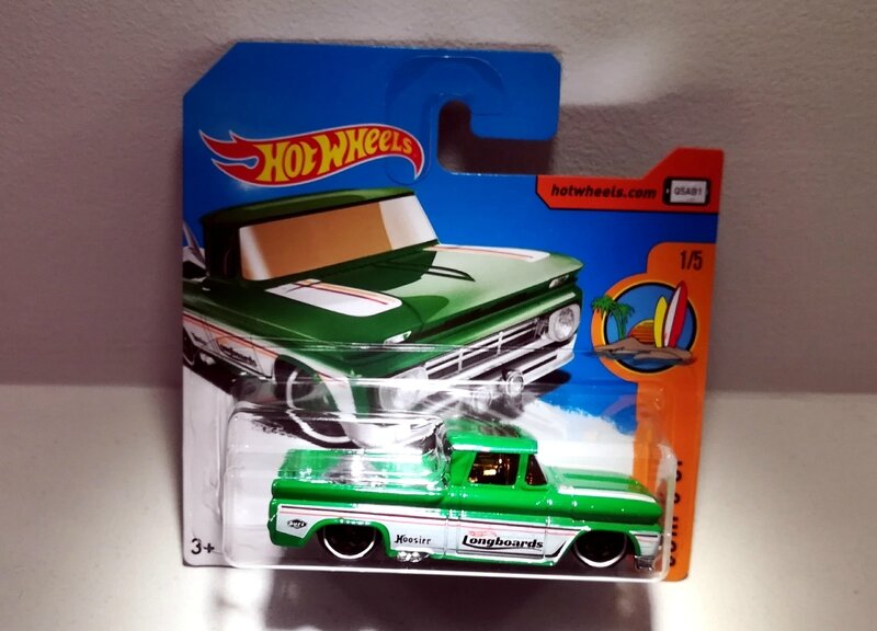Chevy pick-up custom de 1962 (Hotwheels 2017)