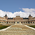Le palais royal d'aranjuez et ses jardins
