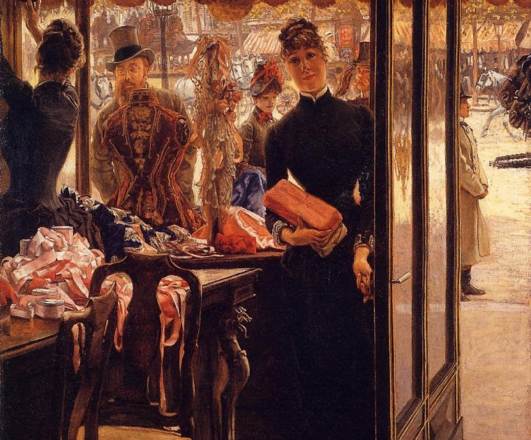 la demoiselle de magasin