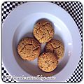 Biscuits sucrés salés à la poudre d'amande et graines de pavot, sans gluten, sans lactose