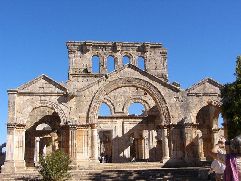 19-JF Monastère St Siméon près d'Alep en Syrie