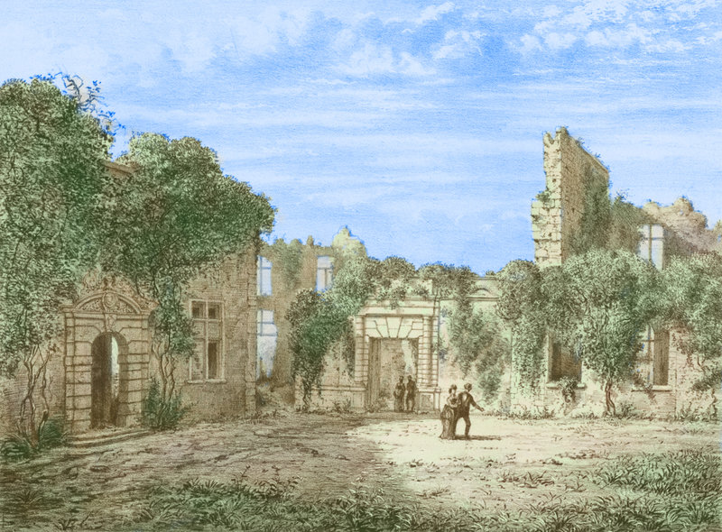 Ruines Le château du MARÉCHAL DE LA MEILLERAYE