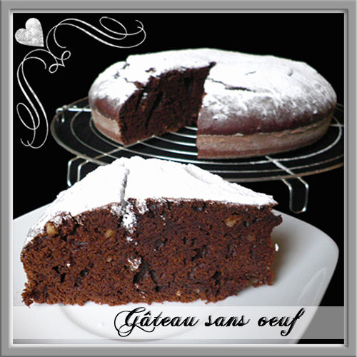 Gâteau Au Chocolat Sans Oeuf Sans Beurre Et Sans Lait