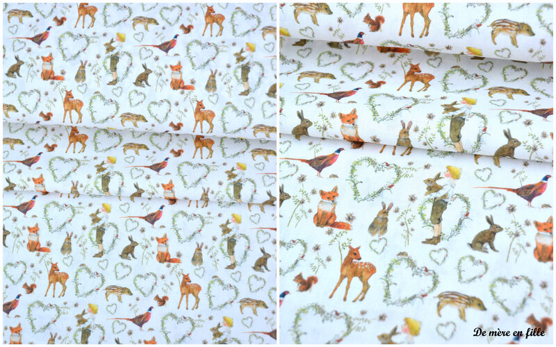 les animaux de la forêt