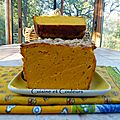 Cake de potimarron ( ou plutôt terrine )à la brousse de brebis ( sans gluten )